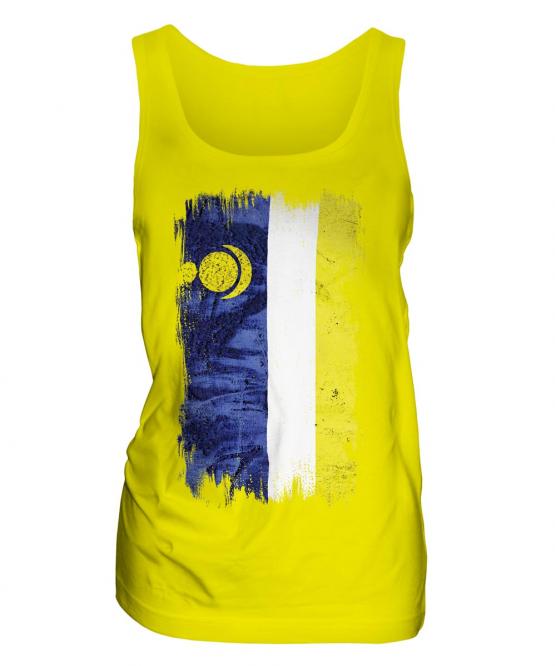 Buryatia Grunge Flag Ladies Vest