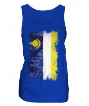 Buryatia Grunge Flag Ladies Vest