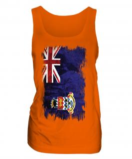 Cayman Islands Grunge Flag Ladies Vest