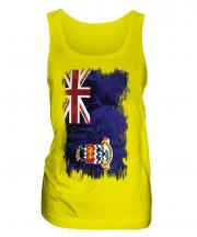 Cayman Islands Grunge Flag Ladies Vest