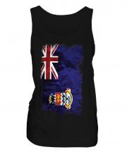 Cayman Islands Grunge Flag Ladies Vest