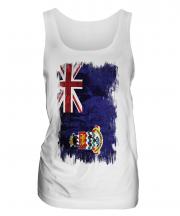 Cayman Islands Grunge Flag Ladies Vest
