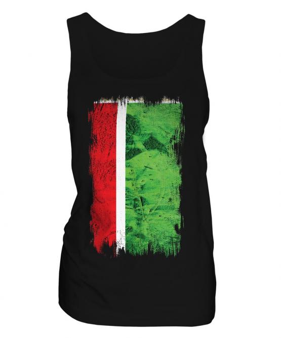 Chechen Republic Grunge Flag Ladies Vest