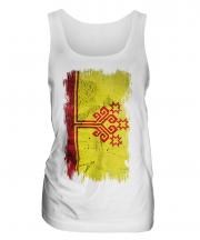 Chuvashia Grunge Flag Ladies Vest