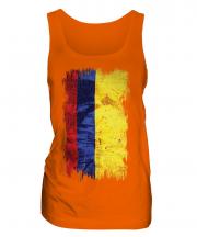 Colombia Grunge Flag Ladies Vest
