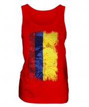Colombia Grunge Flag Ladies Vest