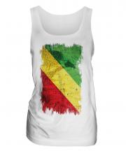 Congo Grunge Flag Ladies Vest