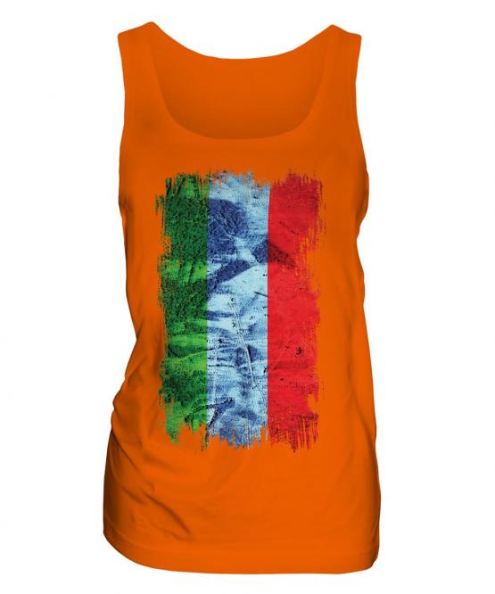 Dagestan Grunge Flag Ladies Vest