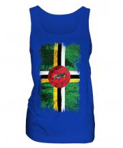Dominica Grunge Flag Ladies Vest