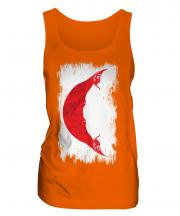 Easter Island Grunge Flag Ladies Vest
