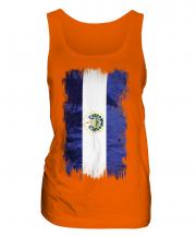 El Salvador Grunge Flag Ladies Vest
