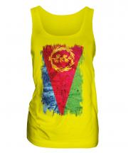 Eritrea Grunge Flag Ladies Vest