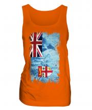 Fiji Grunge Flag Ladies Vest