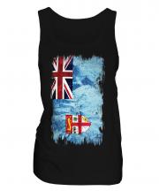 Fiji Grunge Flag Ladies Vest