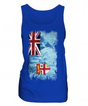 Fiji Grunge Flag Ladies Vest