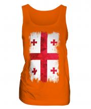 Georgia Grunge Flag Ladies Vest