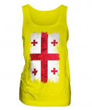 Georgia Grunge Flag Ladies Vest