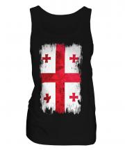 Georgia Grunge Flag Ladies Vest