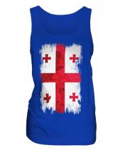 Georgia Grunge Flag Ladies Vest