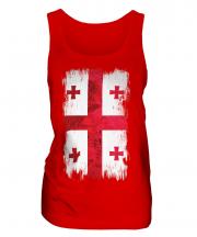 Georgia Grunge Flag Ladies Vest