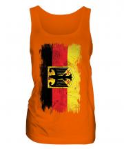 Germany State Grunge Flag Ladies Vest