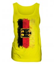 Germany State Grunge Flag Ladies Vest