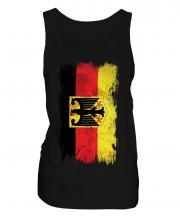 Germany State Grunge Flag Ladies Vest