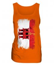 Gibraltar Grunge Flag Ladies Vest