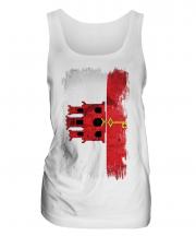 Gibraltar Grunge Flag Ladies Vest