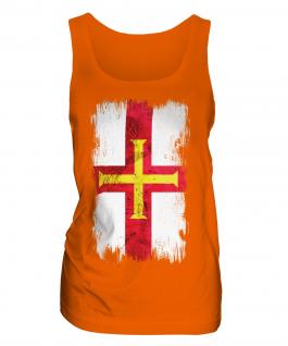 Guernsey Grunge Flag Ladies Vest
