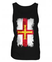 Guernsey Grunge Flag Ladies Vest