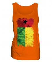 Guinea Bissau Grunge Flag Ladies Vest