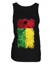 Guinea Bissau Grunge Flag Ladies Vest