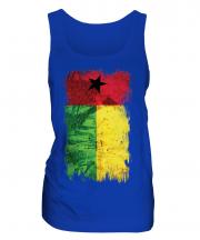 Guinea Bissau Grunge Flag Ladies Vest