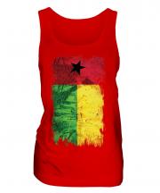 Guinea Bissau Grunge Flag Ladies Vest