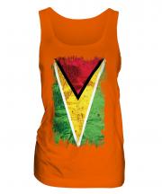 Guyana Grunge Flag Ladies Vest