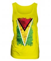 Guyana Grunge Flag Ladies Vest