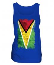 Guyana Grunge Flag Ladies Vest