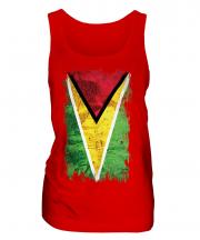 Guyana Grunge Flag Ladies Vest