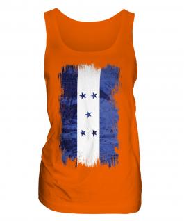 Honduras Grunge Flag Ladies Vest