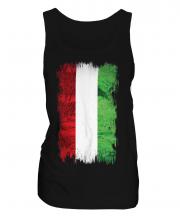 Hungary Grunge Flag Ladies Vest