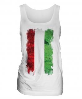 Hungary Grunge Flag Ladies Vest