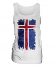 Iceland Grunge Flag Ladies Vest