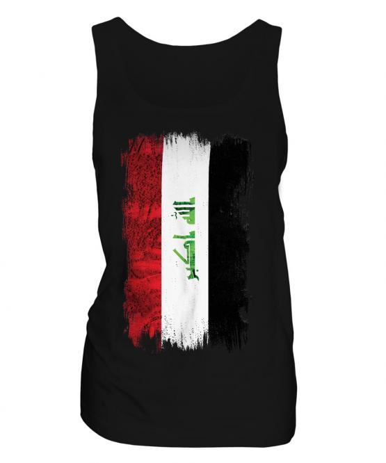 Iraq Grunge Flag Ladies Vest