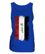 Iraq Grunge Flag Ladies Vest