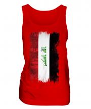 Iraq Grunge Flag Ladies Vest