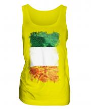 Ireland Grunge Flag Ladies Vest