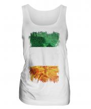 Ireland Grunge Flag Ladies Vest