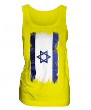 Israel Grunge Flag Ladies Vest