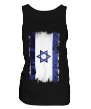 Israel Grunge Flag Ladies Vest